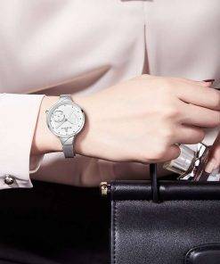 NAVIFORCE Women Watches Top Luxury Brand Fashion Steel Quartz Watch Ladies Waterproof Flower Girl Clock relogio feminino Women Quartz Watches 