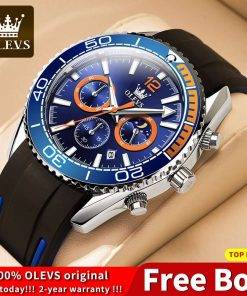 OLEVS 9916 Quartz Elegant Sport Watch Men Sports & Smartwatches