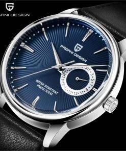 Original PAGANI DESIGN 1645 Fashion Casual Sports Watch Men Military Watch Stainless Steel Waterproof Quartz Watch Reloj Hombre Men Quartz Watches 