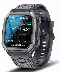 SENBONO 2022 New Smart Watch Men Big Battery Music Play Fitness Tracker Bluetooth Dial Call Sport Smartwatch Men for IOS Android Men Sports & Smartwatches