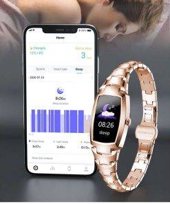 Smart Watch for Women Fashion Dress Watch Lady Fitness Tracker Weather Display Bluetooth Call Smartwatch For Android IOS H8PRO Sports & Smartwatches Women 