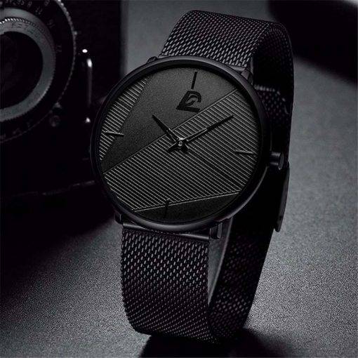 reloj hombre Watches Mens 2022 Minimalist Men's Fashion Ultra-thin Watch Simple Men Business Quartz Wristwatch relogio masculino Men Quartz Watches