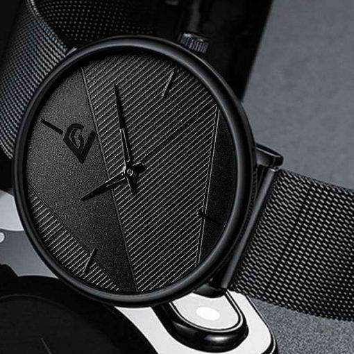 reloj hombre Watches Mens 2022 Minimalist Men's Fashion Ultra-thin Watch Simple Men Business Quartz Wristwatch relogio masculino Men Quartz Watches