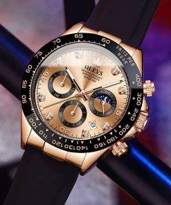 OLEVS 2875 Multifunction Quartz Watch Men Quartz Watches 
