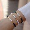 2022 New Fashion Round Bead Women Bracelet Trendy Multicolor Adjustable Rope Charm Bracelet For Women Jewelry Gift Women Bracelets