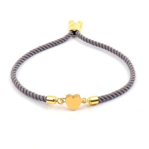 2023 Classic Heart Women Bracelet Fashion Romantic Handmade Adjustable 3mm Multicolor Milan Rope Bracelet For Women Jewelry Gift Women Bracelets
