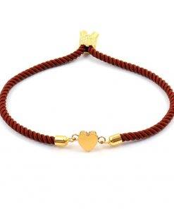 2023 Classic Heart Women Bracelet Fashion Romantic Handmade Adjustable 3mm Multicolor Milan Rope Bracelet For Women Jewelry Gift Women Bracelets 