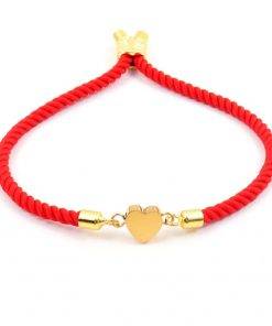 2023 Classic Heart Women Bracelet Fashion Romantic Handmade Adjustable 3mm Multicolor Milan Rope Bracelet For Women Jewelry Gift Women Bracelets 