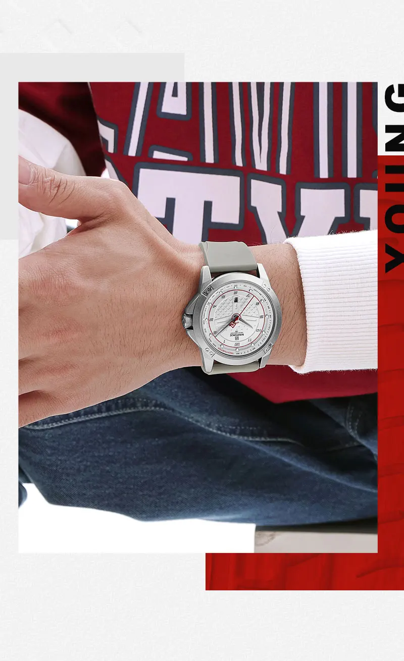 NAVIFORCE Original Watches for Men Silicone Band Military Sports Waterproof Man Clock Shockproof Quartz Calendar Male wristwatch