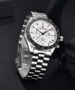 PAGANI DESIGN 2024 New V5 PD1701 Men’s Watches Luxury Quartz Watch Men Sport Speed Chronograph AR Sapphire glass 100M Waterproof Quartz Watches Sports & Smartwatches