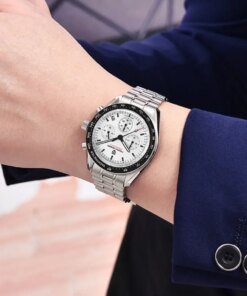 PAGANI DESIGN 2024 New V5 PD1701 Men’s Watches Luxury Quartz Watch Men Sport Speed Chronograph AR Sapphire glass 100M Waterproof Quartz Watches Sports & Smartwatches