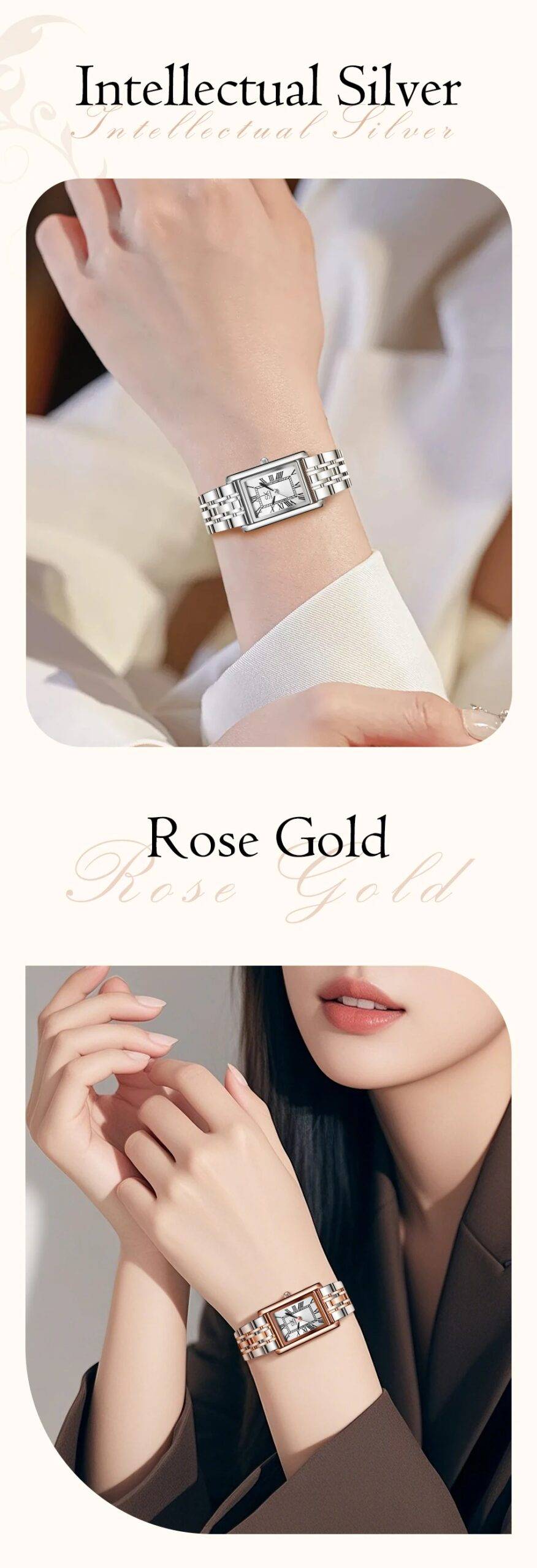 Shengke High Qualit Ladies Watch Top Brand Luxury Fashion Business Rectangle Waterproof Quartz Woman Quartz Watches Gifts Clock