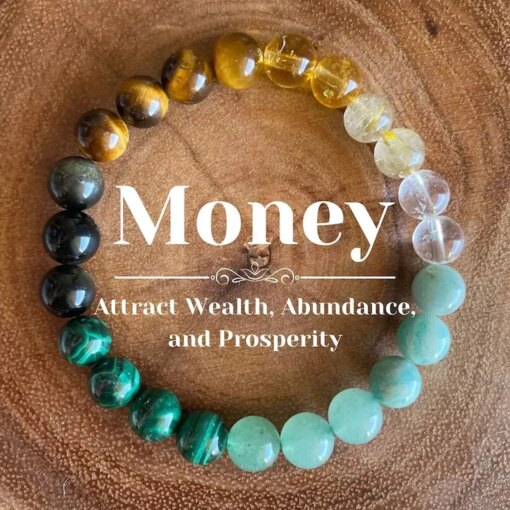 6 Styles Bracelet,Money Bracelet,Empath Protection Bracelet,Grounding & Protection Bracelet,Self-Love Bracelet Bracelets Bracelets