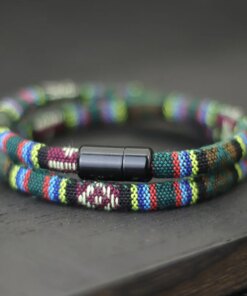 New In Men Bohemia Rope Bracelet Attract Magentic Braclet Adventure Survival Braslet Pulseras Hilo Hombre Beach Surf Brazalete Bracelets Bracelets 