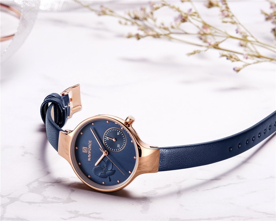 Women's Flower Dial Quartz Watches Women's Flower Dial Quartz Watches