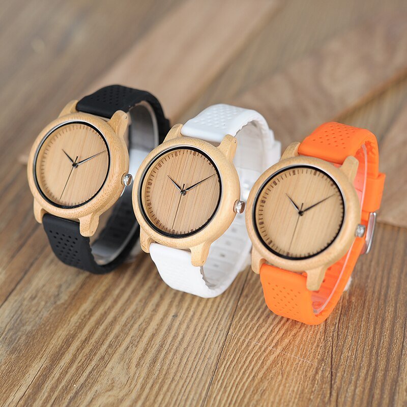 Women's Round Shaped Mechanical Silicone Watch Women's Round Shaped Mechanical Silicone Watch