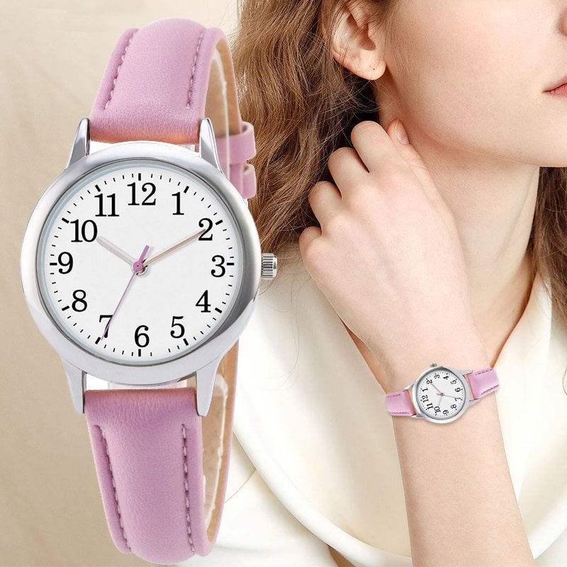 Minimalist Quartz Watch — Soft Leather Strap - Image 6